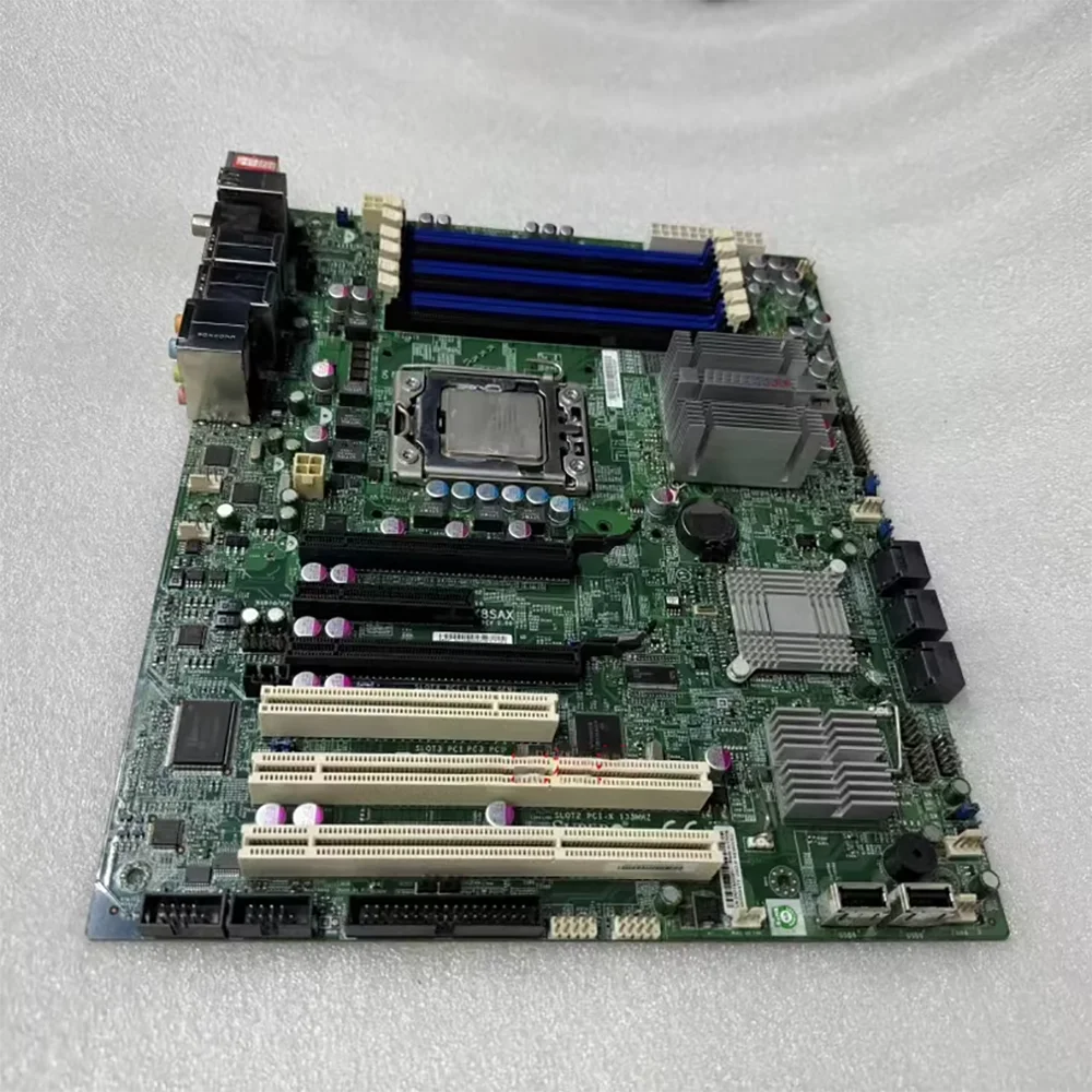 

16 Industrial motherboard LGA1366 Single channel x58 X8SAX REV:2.0