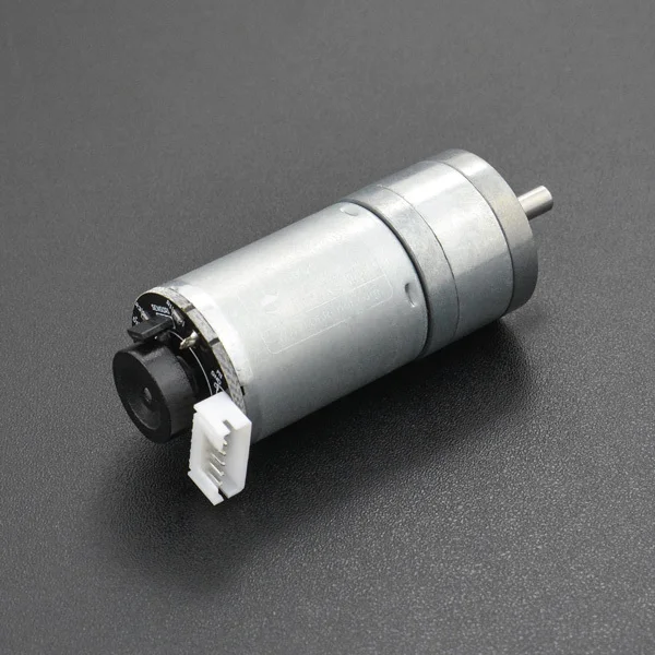 DFRobot dc gear motor with encoder metal (6 v 300 RPM 3.6 Kg. Cm)