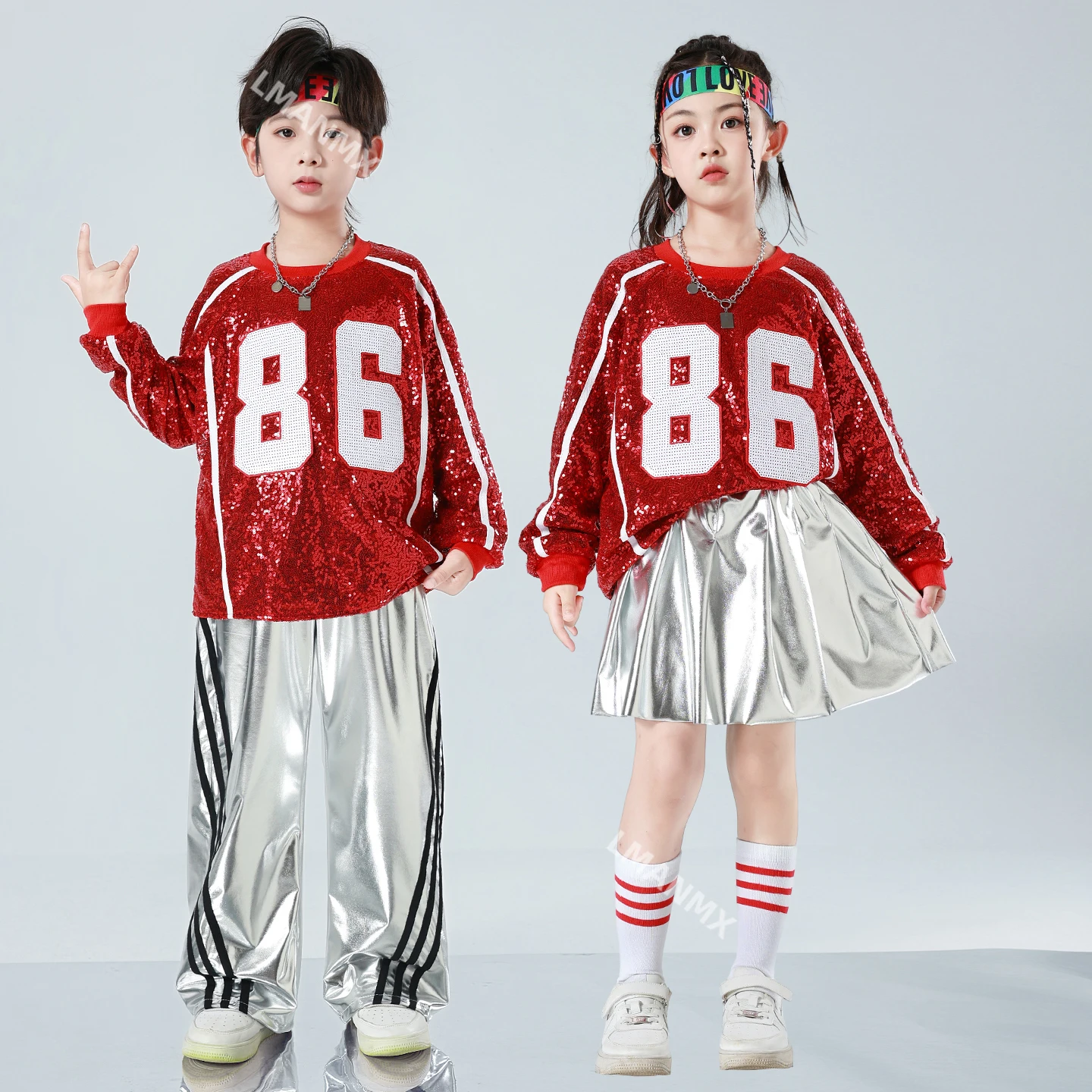 

Командные костюмы для спортивных игр, уличных танцев, барабанных выступлений, детские костюмы черлидинга