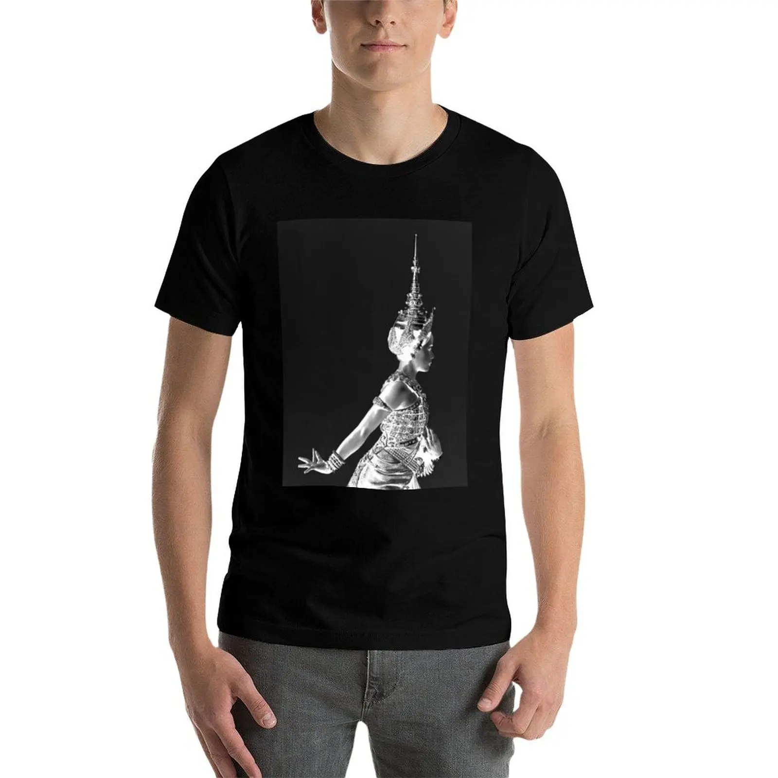 Cambodian Dancer - Aspara Khmer - 04 T-Shirt Quick Dry Fishing T-Shirt view 4