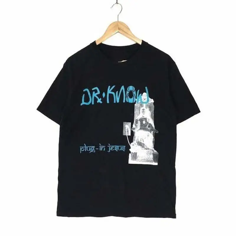 

Редкая черная рубашка Dr Know Band в полный размер от S до 4XL Kk974
