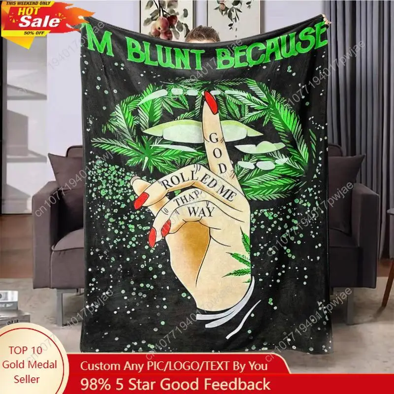 Hand Pattern Blanket, 1 Count Soft Warm Throw Blanket, Air-conditioned Room Blanket, Warm Nap Blanket for Home Custom Blankets