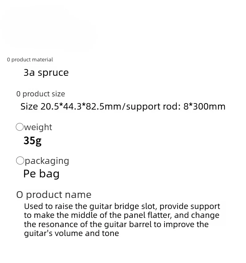 Professional Guitar Bridge Doctor Tool - Soundboard Volume Booster for Musical Instrument Making & Repair view 6