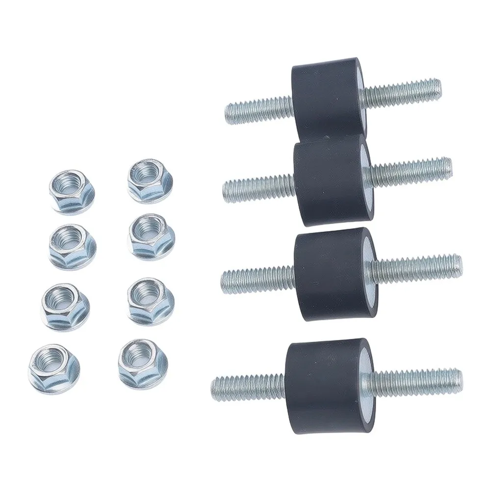 Engine Mount Shock Absorber for Air Compressors Water Pumps Diesel Engines Rubber and Galvanized Steel Vibration Damper Holder