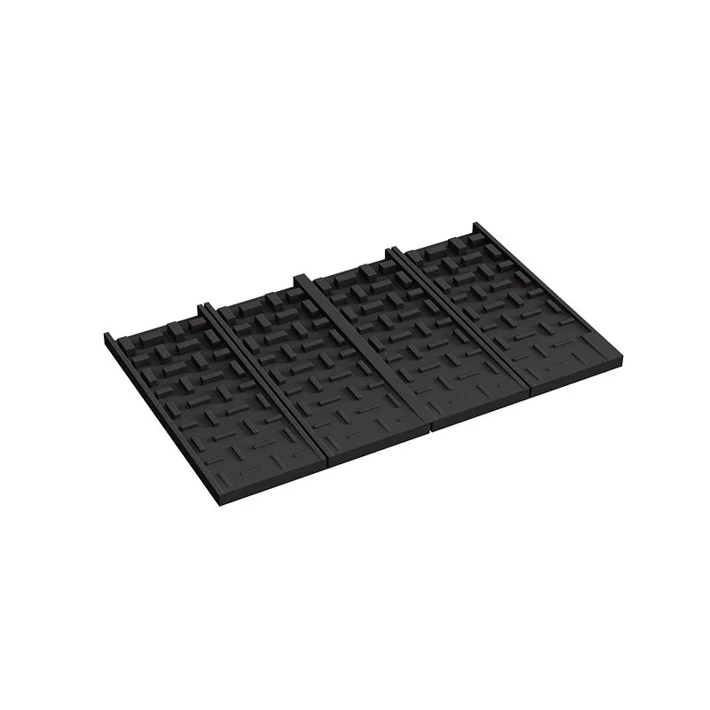 Cross‑border kitchen supplies multi‑functional silicone drying mat, dish draining mat, tableware slope diversion drainage board