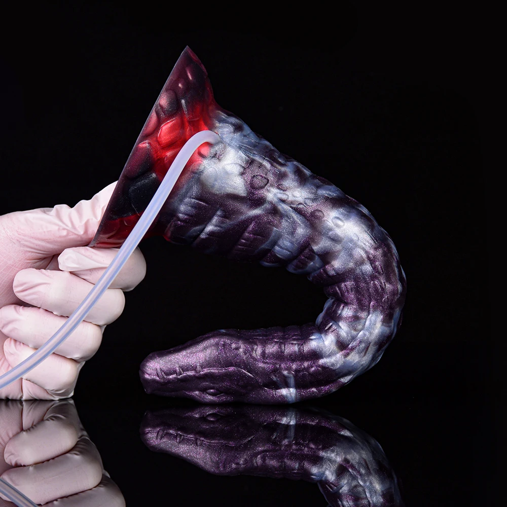 NNSX Curved Dildos Squirting Penis Anal Plug Flexible Prostate Massager G-Spot Vagina Stimulator Sex Toys for Woman Men Couple 6