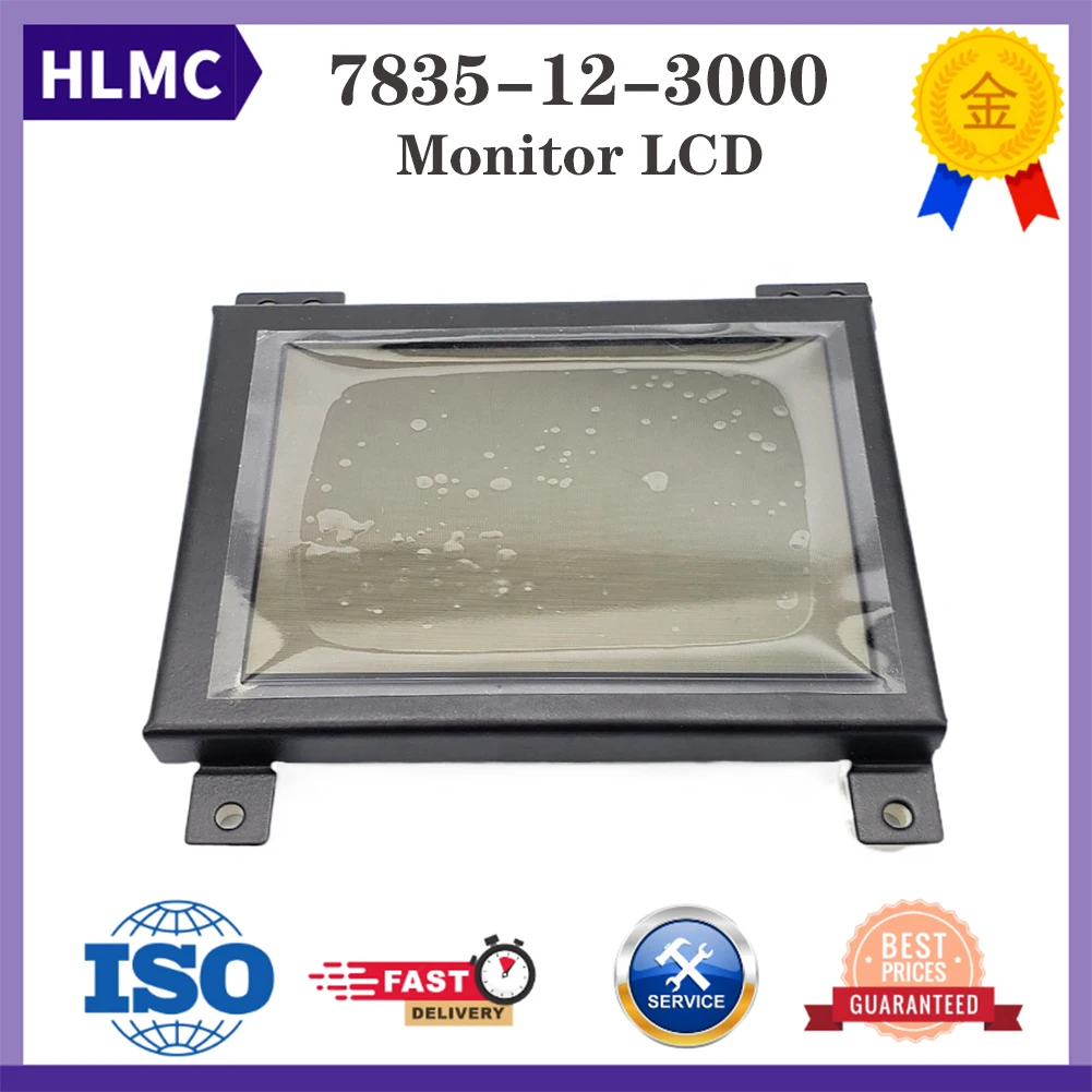 Excavator 7835-12-3000 Monitor LCD 7835-12-3007 Display Screen LCD For PC200-7 PC300-7 Monitor LCD KHSO38AAIAA-B70MN-44-15