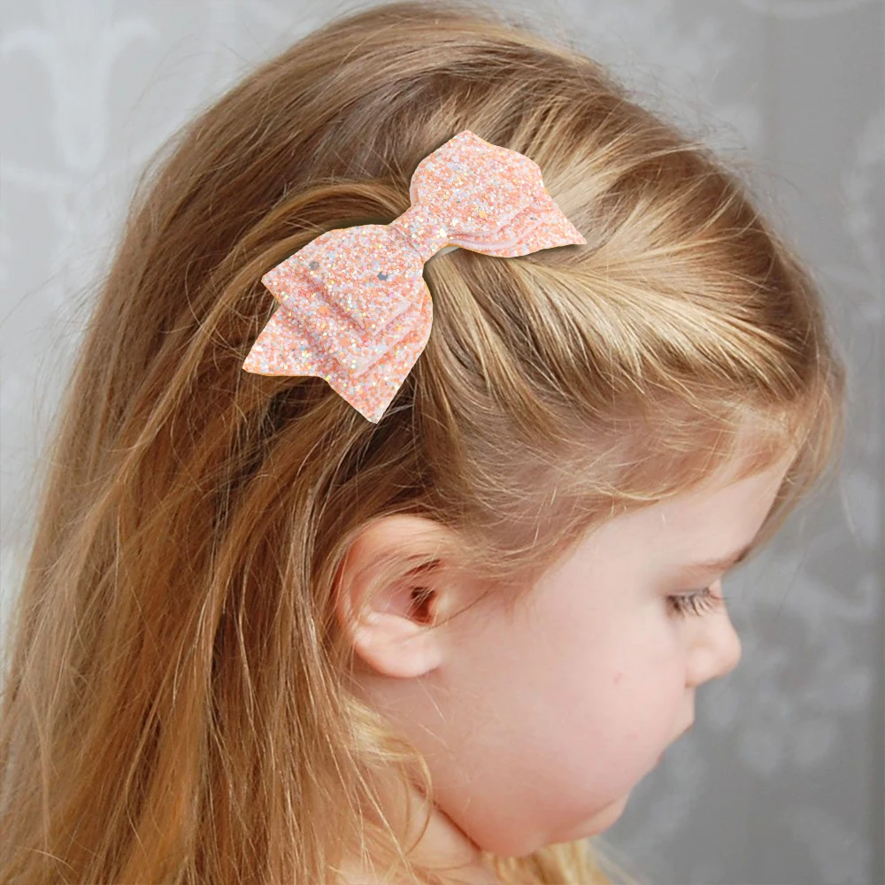 CN – pinces à cheveux à paillettes pour filles, Barrettes mignonnes, épingles à cheveux pour enfants, coiffure quotidienne, accessoires pour cheveux, 12 pièces/ensemble