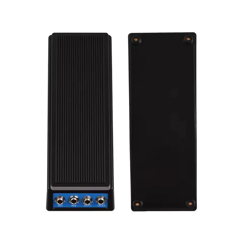 

CGDS-Professional Guitar Volume Pedal Volume/Classic Wah Sound Mono/Dual Channel 6.35Mm Input/Output Guitar Volume Pedal