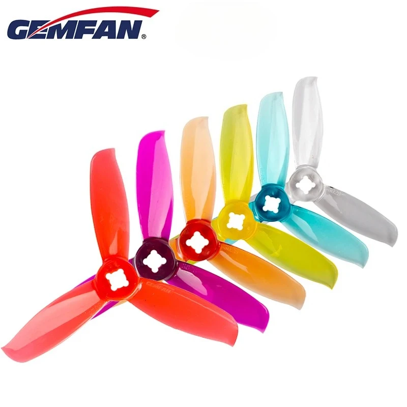 2Pairs/4pcs GEMFAN Windancer 3028 3 Inch 3-Blade PC Propeller CW CCW FPV Propeller Mini Props for 3inch FPV RC Racing Drone