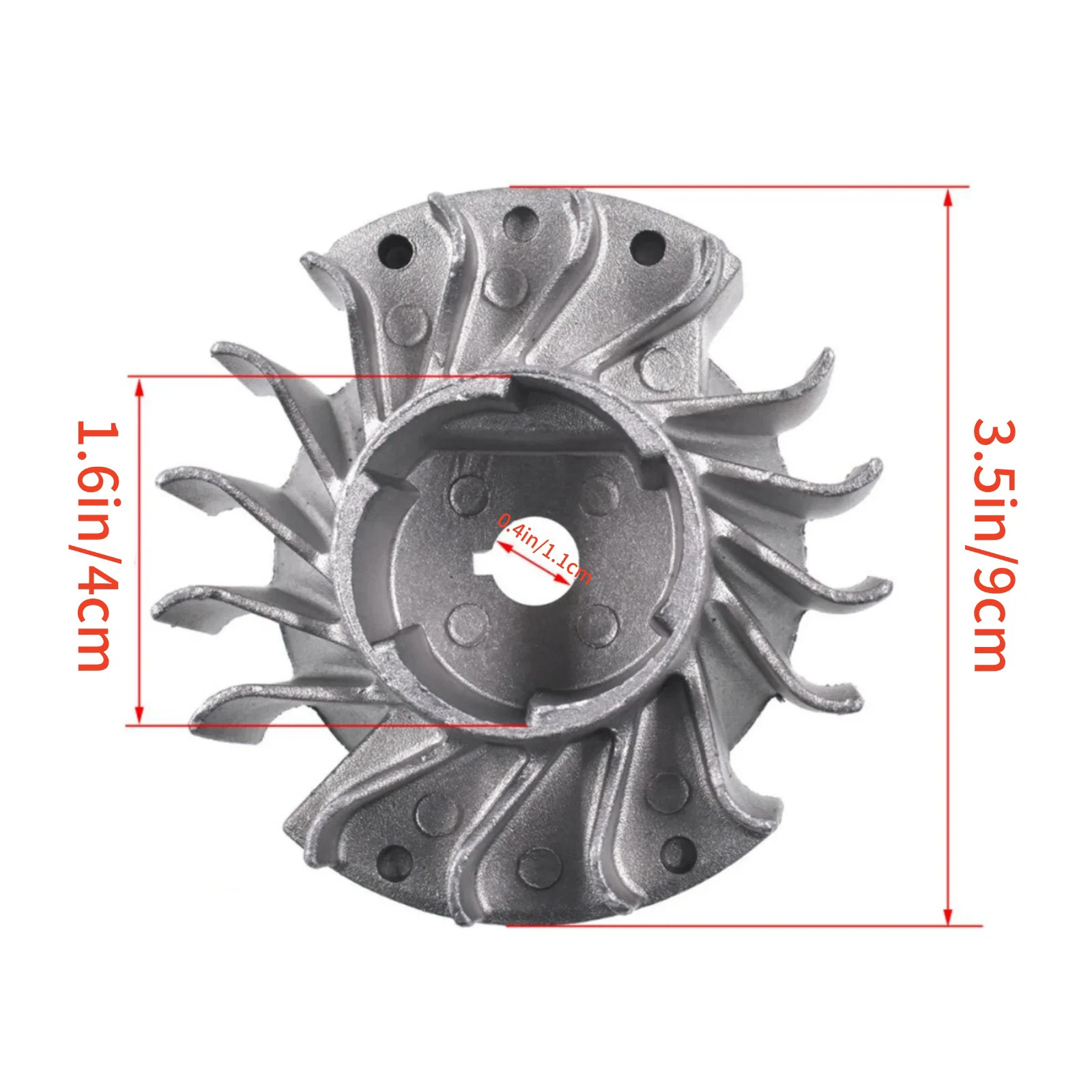 Chainsaw Flywheel 1123 400 1203 1123-400-1203 for Stihl MS210 MS230 MS250 Aluminum Magneto Ignition Rotor Direct Fit 100% New