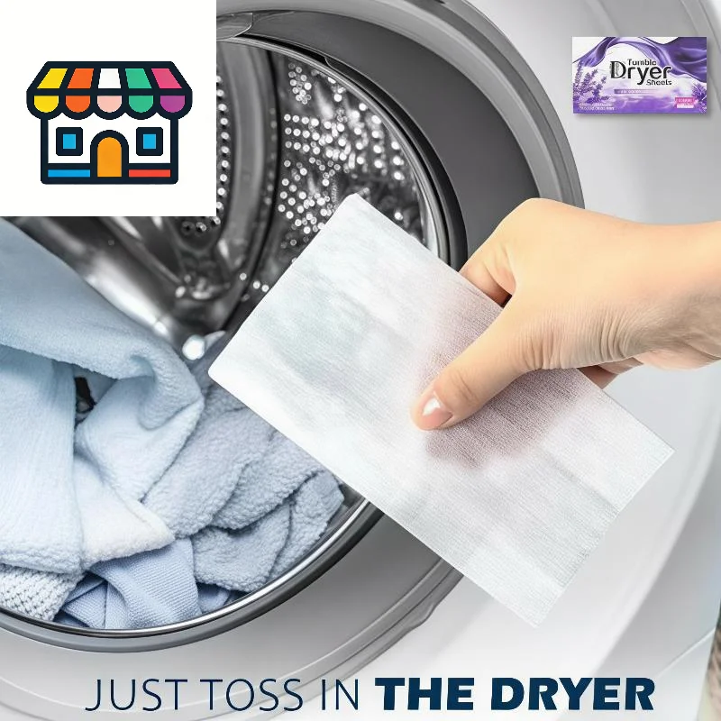 Fabric Softener Sheet - Scented Laundry Dryer Sheets 40 Pcs