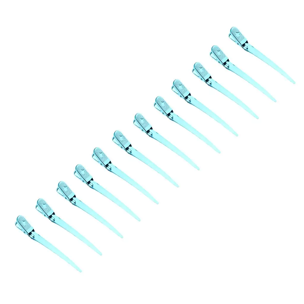 12 Stück Krokodilklemme zum Selbermachen, Haarschnitt, Färben, Styling ohne Zähne