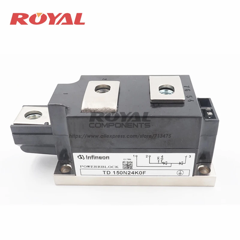 

TD150N24KOF NEW AND ORIGINAL THYRISTOR MODULE