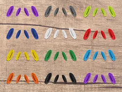 Vonxyz Replacement Nose Pads Large&Small for-Oakley Clifden OO9440/Plazma OO9019/Forager OO9421 - 58mm Frame Varieties