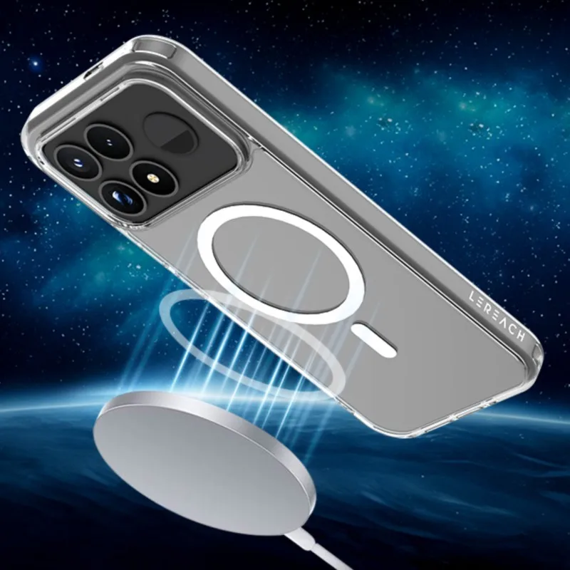 For Poco F9 Pro Case Magnetic Hard Cover High Quality TPU+PC Clear Anti-drop Phone Case For Poco F9 Pro