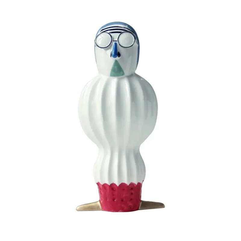 Four family ornaments, Italian ceramics imported personalized creative light luxury art jewelry modern and modern