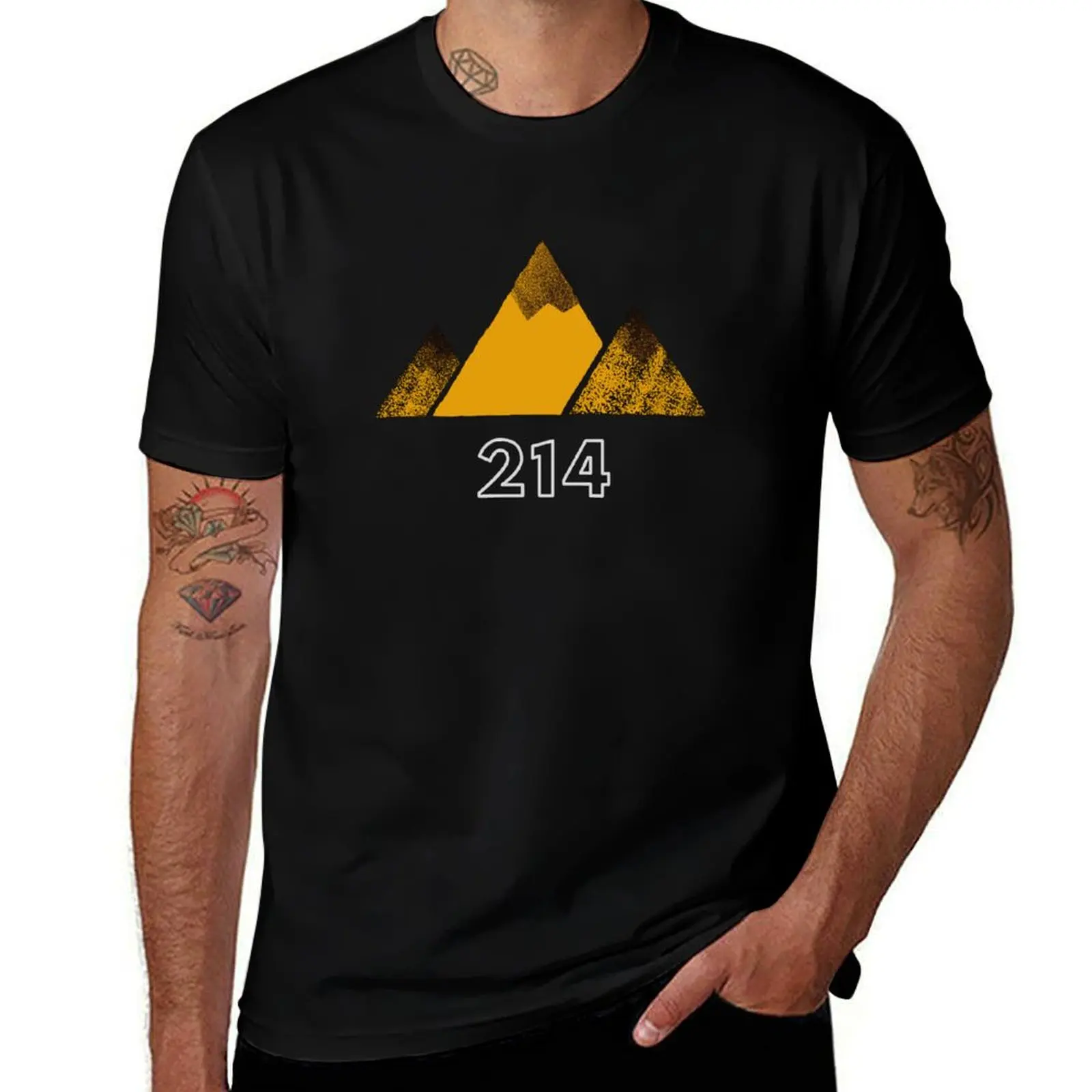 214 Wainwright Mountain Bagging - Completed fells Simple T-Shirt anime t shirts for man T-Shirt