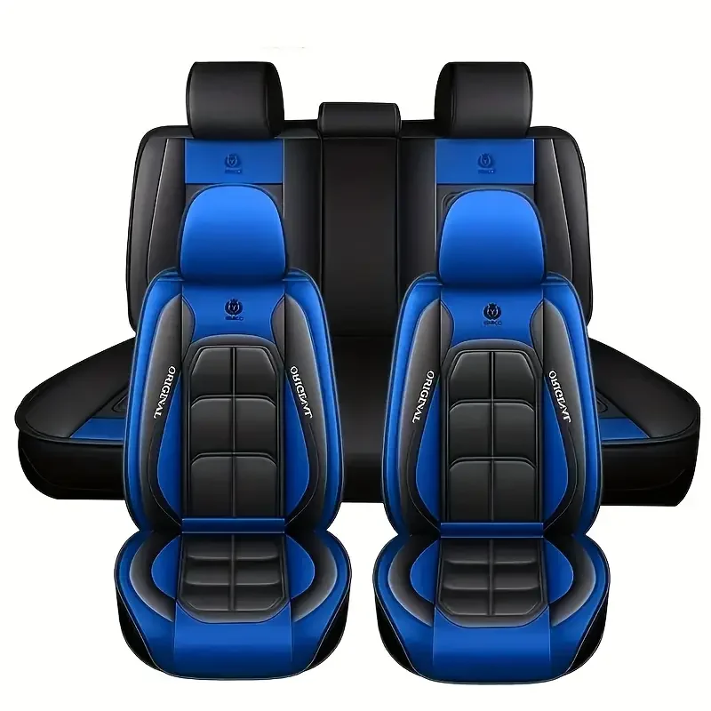 

Universal Luxury PU Leather Car Seat Covers, Comfortable and Stylish Five-Seater Car Seat Covers
