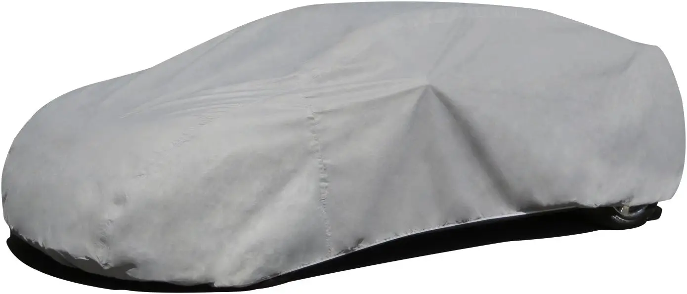 

Water-Resistant Breathable Car Cover, Outdoor Protection for Vehicles up to 200", Gray