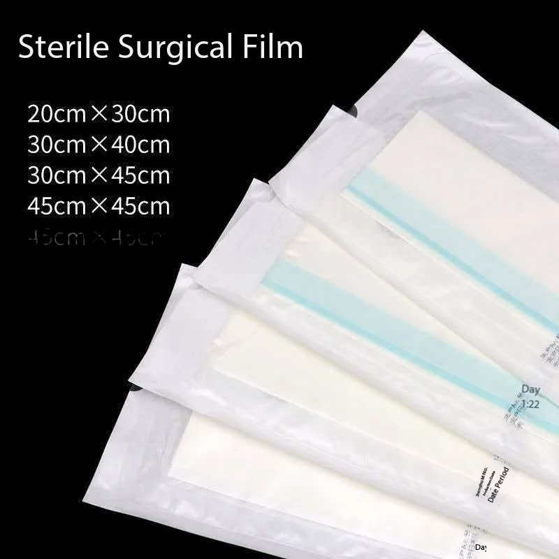 General Surgery Incision Protection Film, Disposable Sterile Waterproof Adhesive Surgical Drape