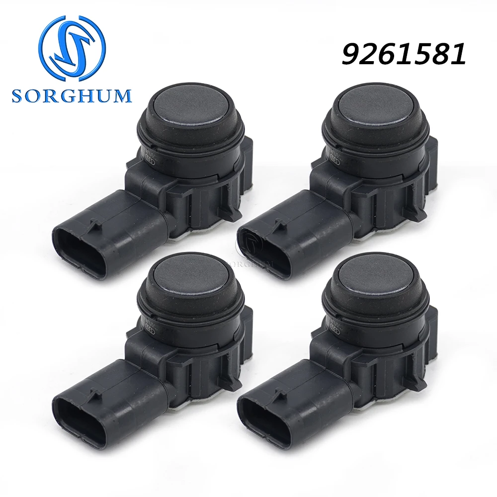 

SORGHUM 9261581 4pcs 1pc For BMW 1 2 3 4Series Car PDC Aid Backup Reversing Radar Detector Parking Sensor 0263033268 66209261581