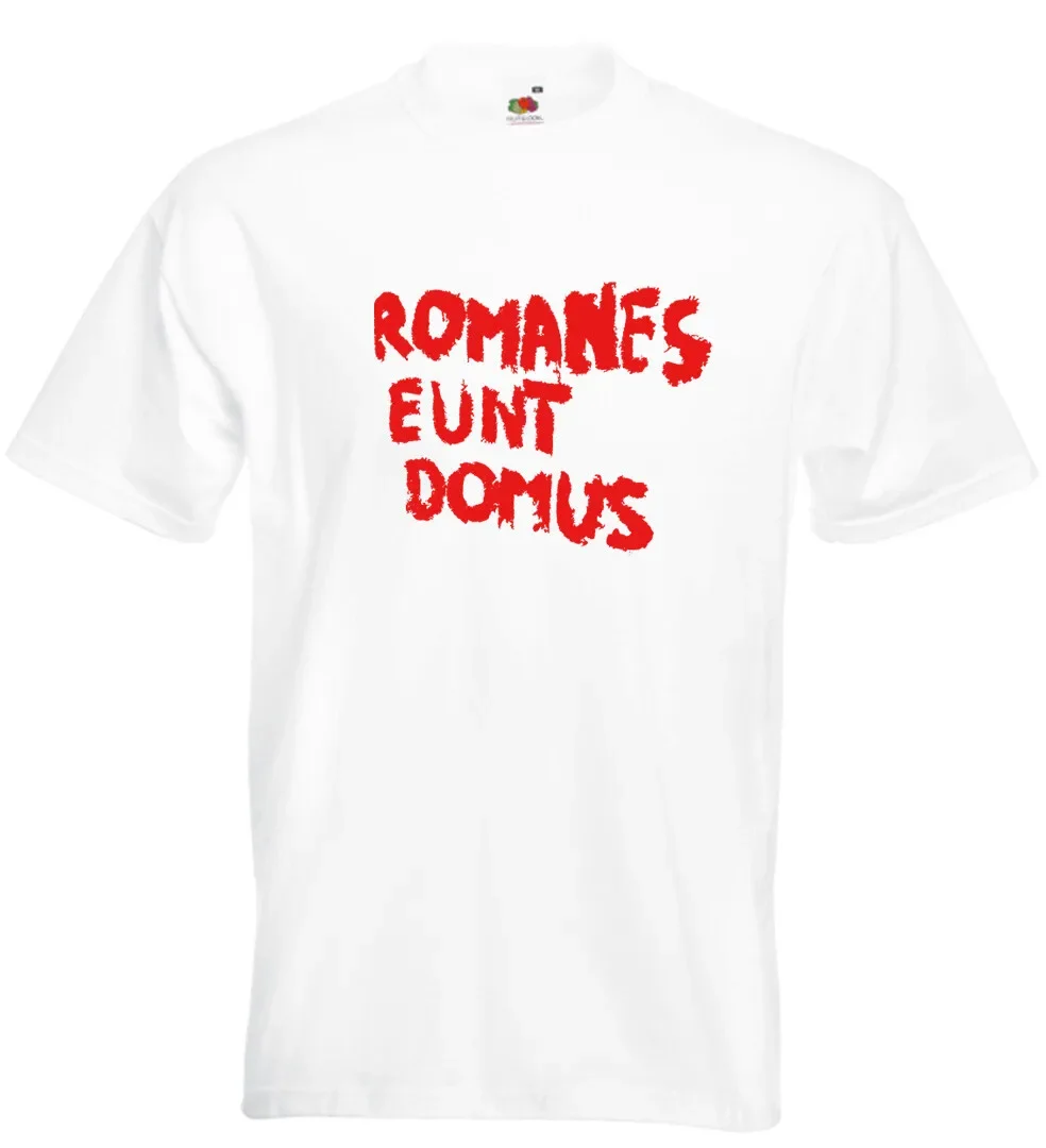 Camiseta inspirada em Monty Python Romanes Eunt Domus Romans Go Home