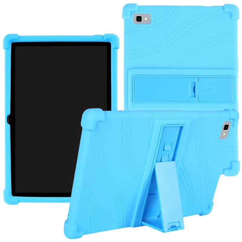 

Slim Funda For Blackview Tab7 Tab 7 4G Case 10.1" Tablet PC Soft Silicone Shockproof Cover with Rear Kickstand