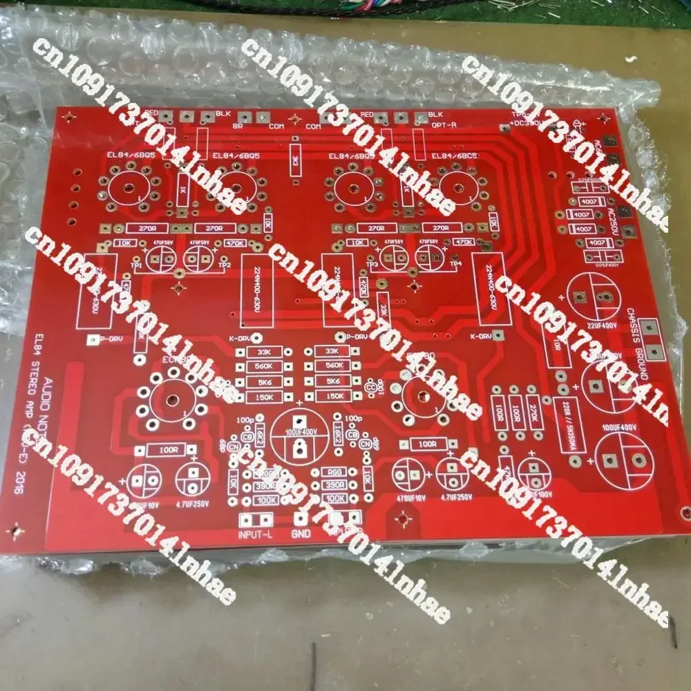 High Quality Hi-End Stereo Push-Pull EL84 Vaccum Tube Amplifier PCB DIY Kit Ref Audio Note PP Board