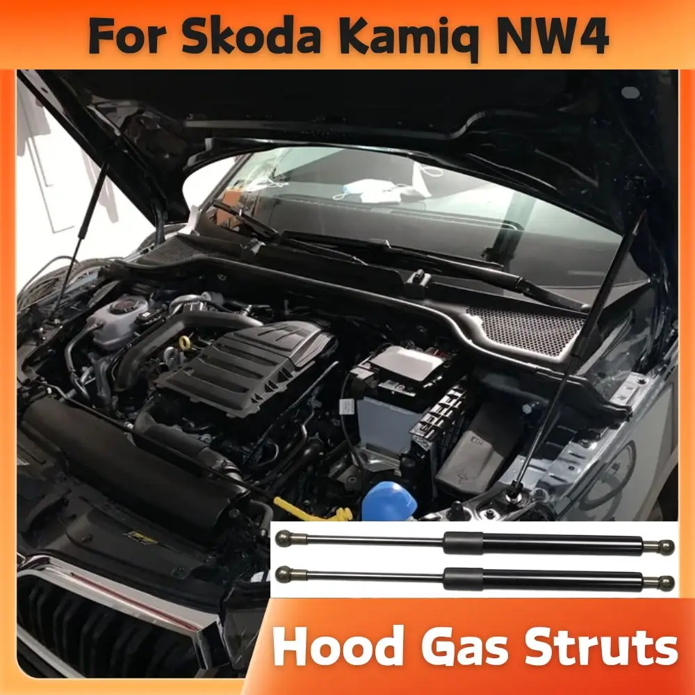 

Hood Struts for Skoda Kamiq NW4 2019 2020 2021 2022-2026 Front Engine Bonnet Gas Springs Shock Absorbers Lift Supports 2PCS