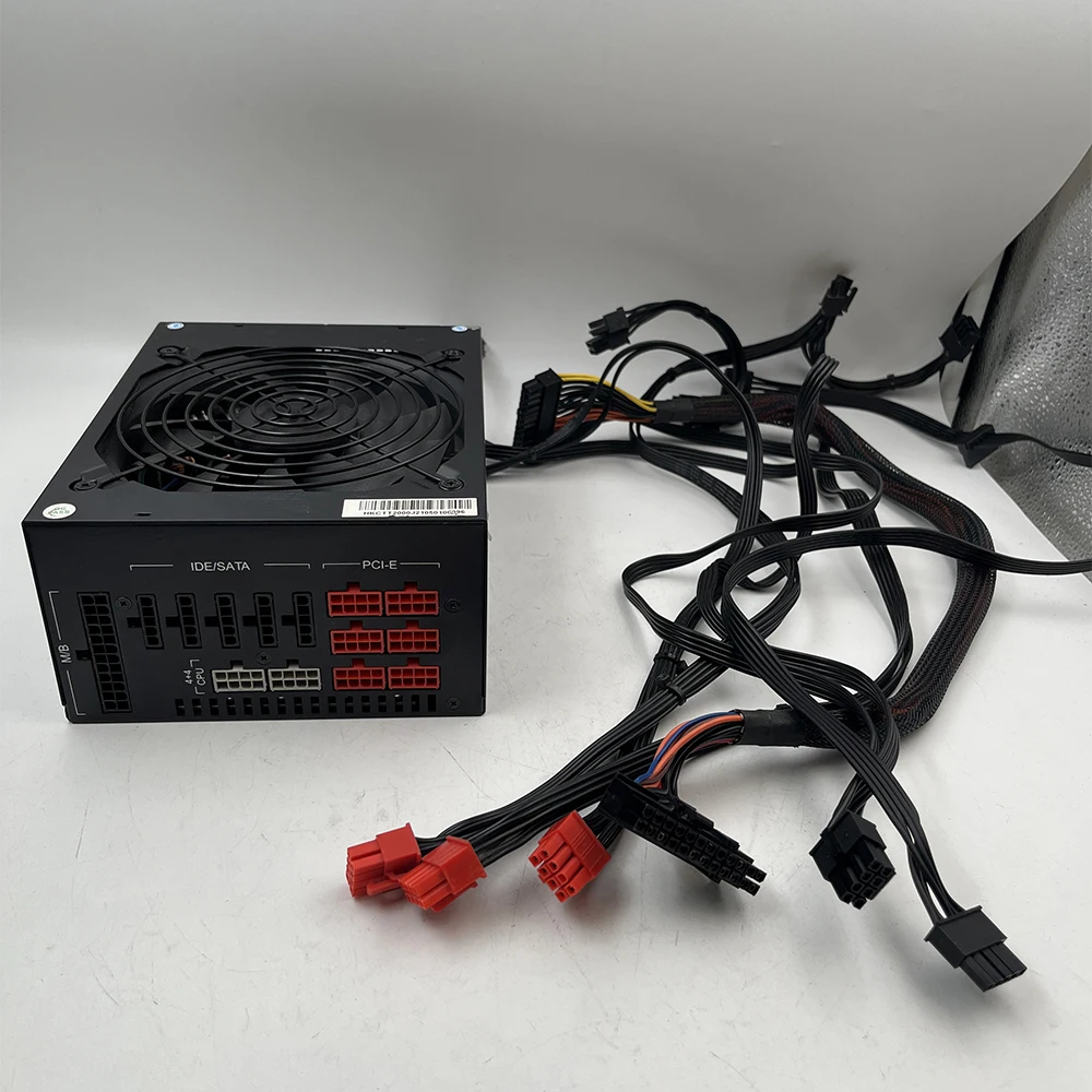 HKC-2000 2000W Gold Medal Module ATX Twin CPU Quiet PC Power Supply 100% Test Before Shipment