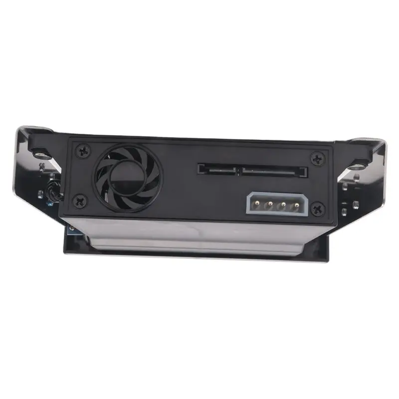 AED6-5.25 Inch Internal Tray-Less Bay SATA III Hard Drive Backplane Enclosure Hot Swap Mobile Rack For 2.5/3.5 Inch HDD