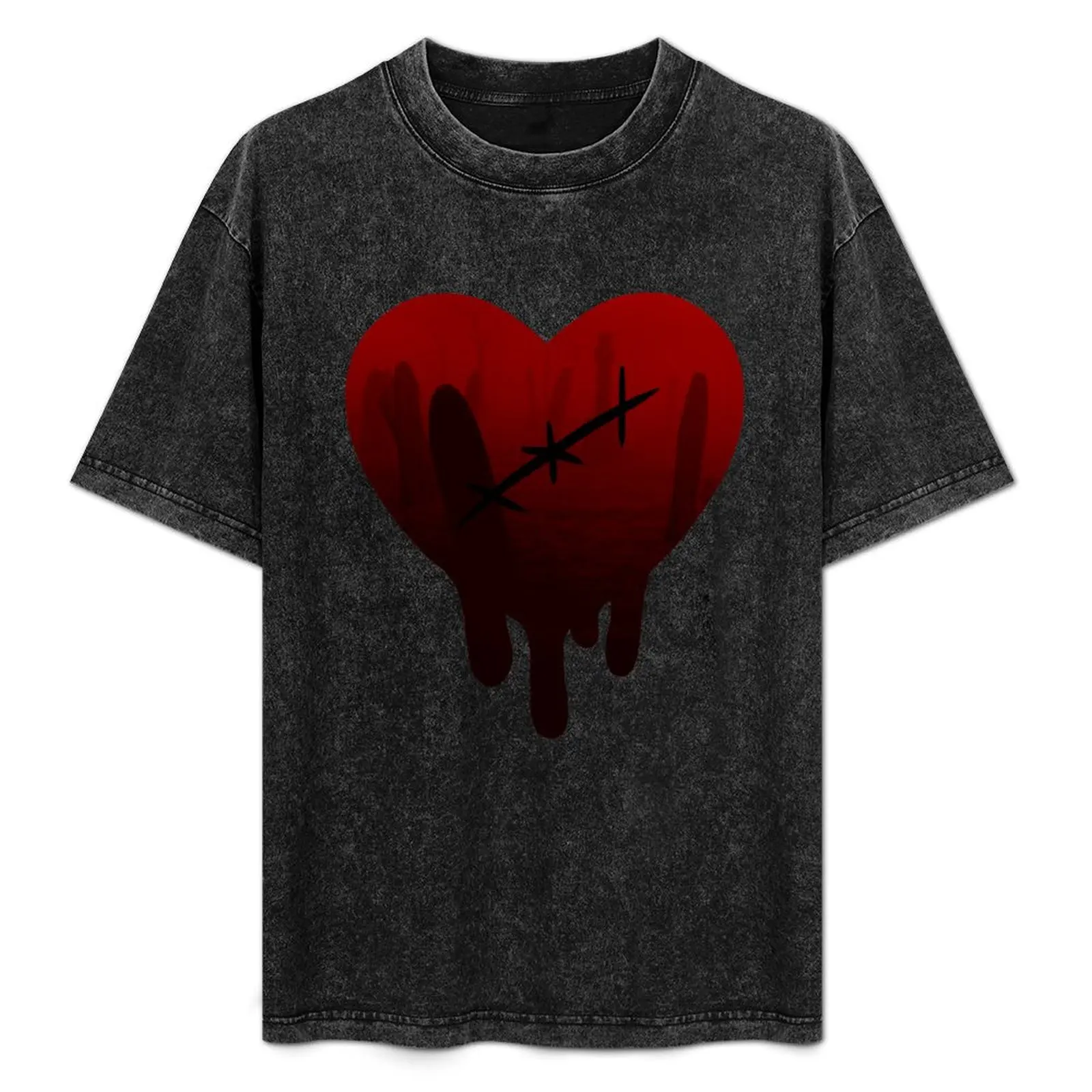 

Bleeding Heart T-Shirt Big Size Daily Wear T-Shirt