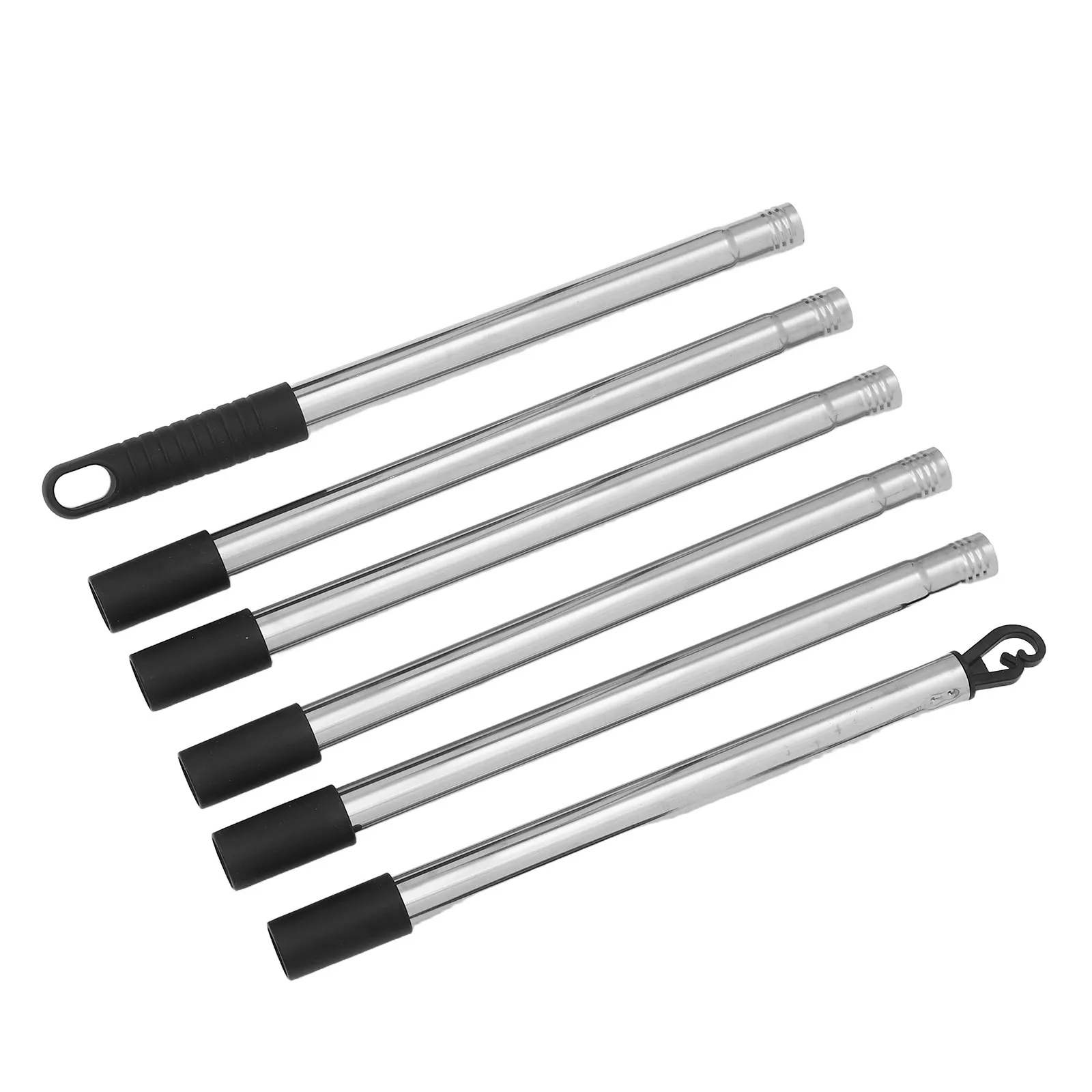 1Set Outdoor Clothesline Kit Portable Heavy Duty Laundry Line 10M Detachable 2.2m Prop Camping Travel Drying Clips Outdoor