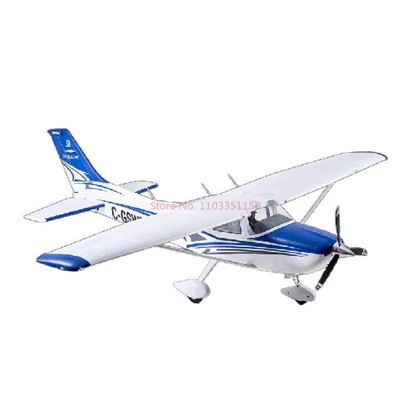 Aeronaves modelo de controle remoto elétrico, asa fixa, ao ar livre, FMS, Cessna 182, aeronaves de treinamento, 1500mm