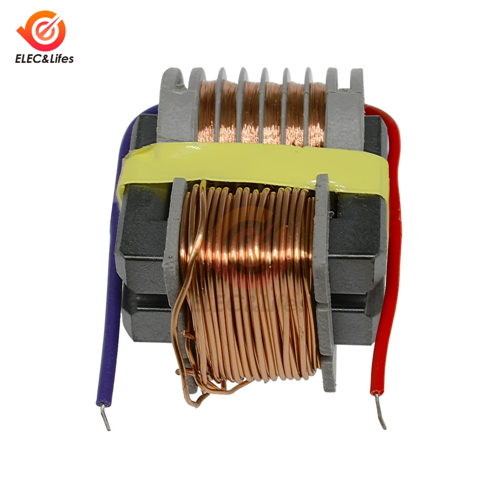 5Pcs 15KV High Frequency Voltage Inverter Voltage Coil Arc Generator Step up Boost Converter Power Transformer