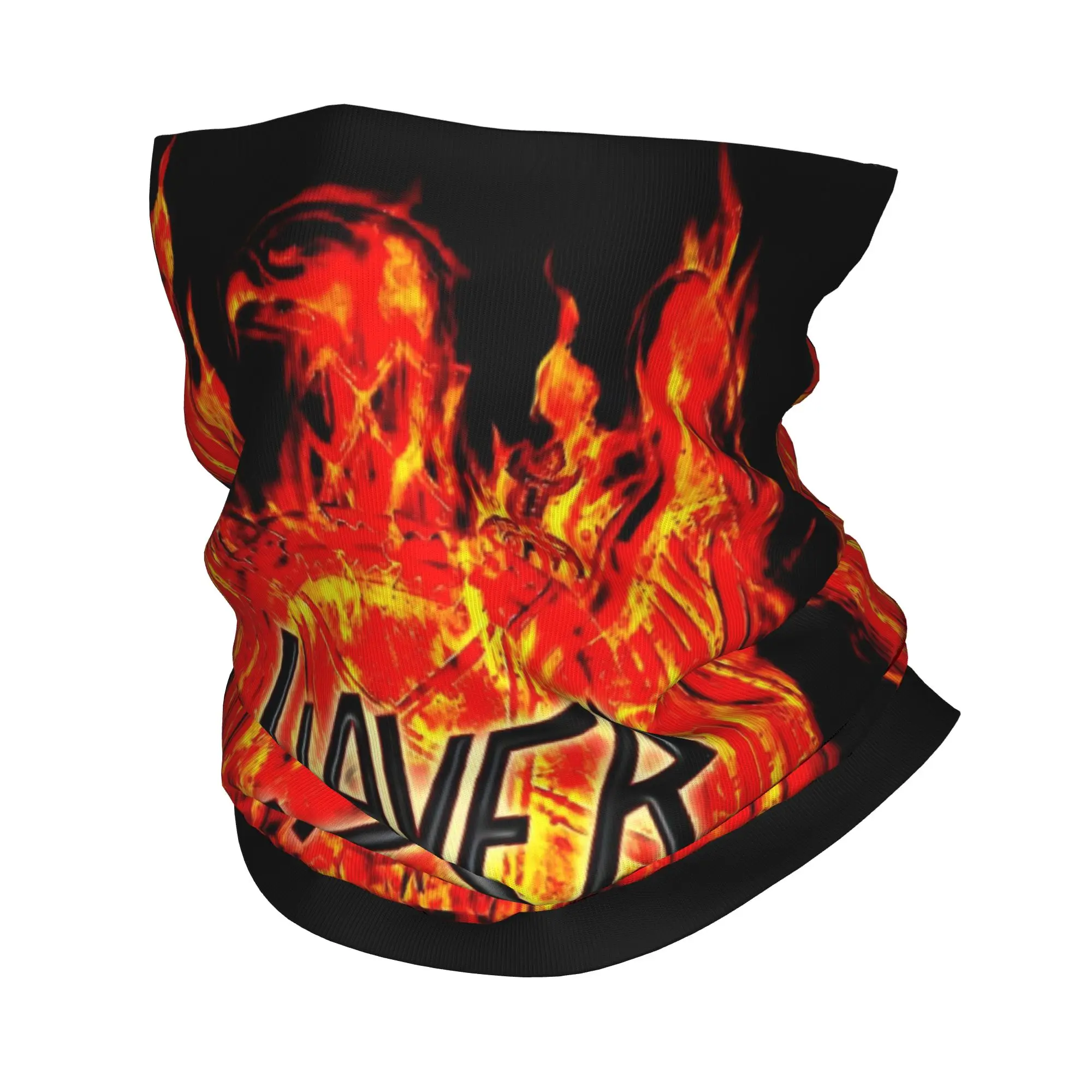 Пользовательские Heavy Metal Rock Slayers с логотипом, бандана, гетры, ветрозащитный шарф для лица, женский и мужской трэш-головный убор, трубка, Балаклава Пользовательские Heavy Metal Rock Slayers с логотипом, бандана, гетры, ветрозащитный шарф для лица, женский и мужской трэш-головный убор, трубка, Балаклава