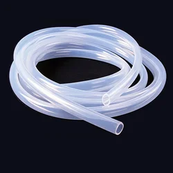 1Meter Food Grade Clear PVC Transparent Silicone Rubber Hose 4 5 6 7 Mm Out Diameter Flexible Silicone Tube Household Water Pipe