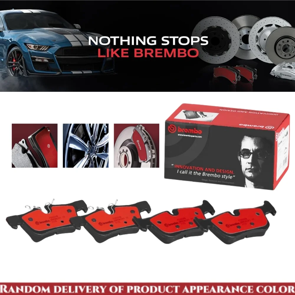 

Brembo P06094N Rear Brake Pad Fit For BMW 118i 120i 125i 218d 218i 220i 225i i3 X1 X2 xDrive MINI C34216859917