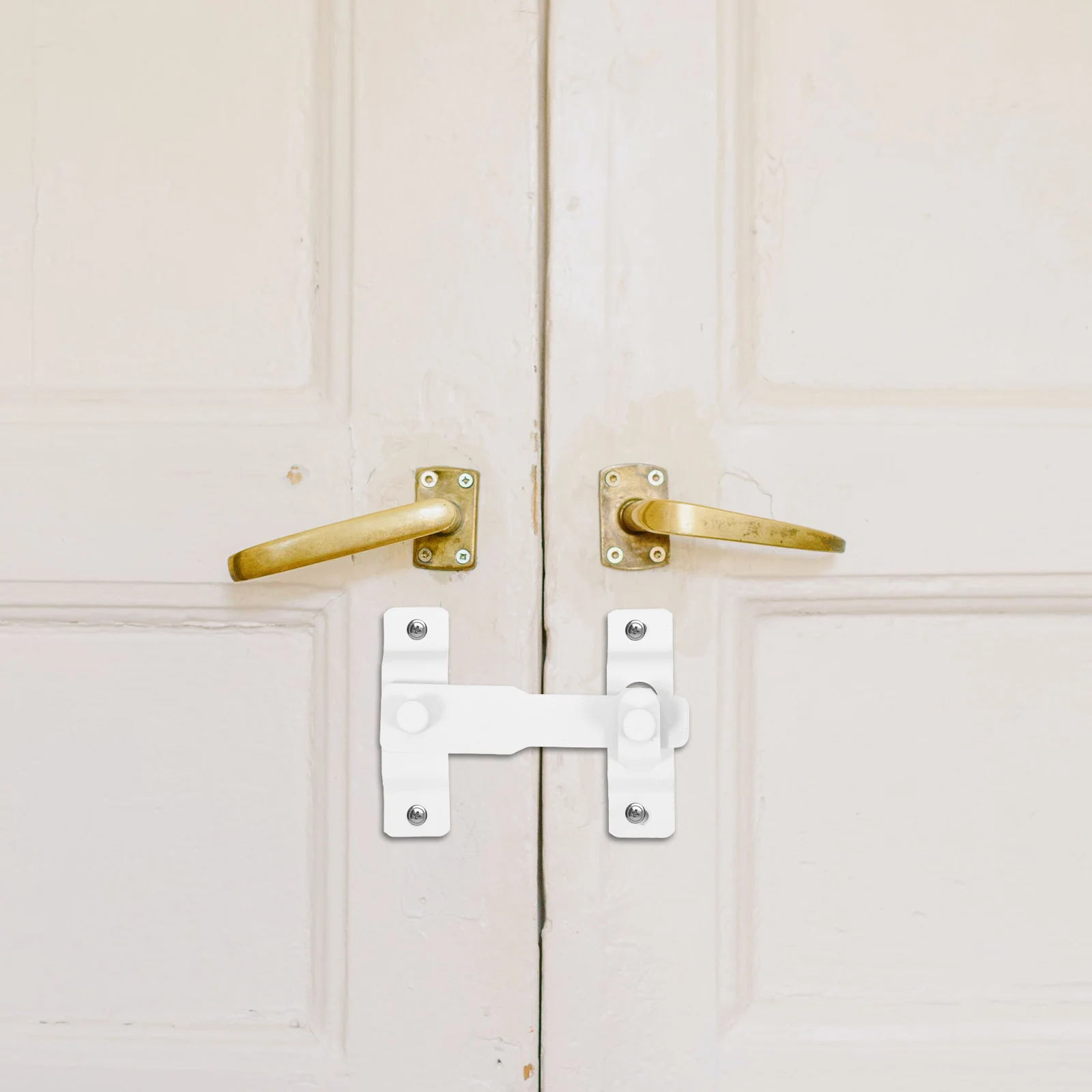 

Door Latch Gate Lock Mechanism Pet Cage Barn Hardware Stainless Steel Flip for Gates