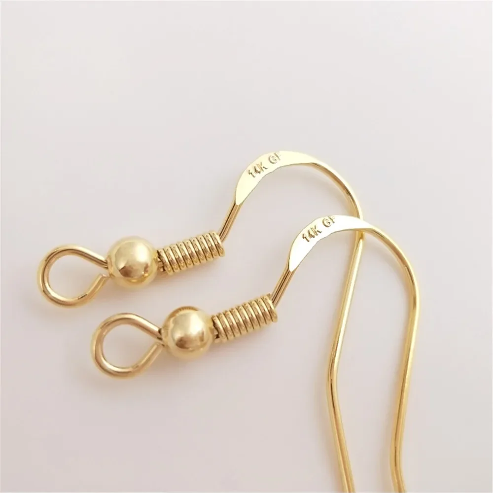 

14K Gold Plated Earhook accessories Diy earhook accessories handmade base material