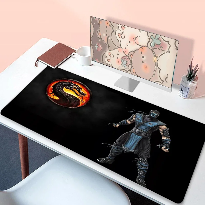 Mortal Kombat Mouse Pad Gamer Gaming Pc Cabinet Desk Mat Office Accessories Mousepad Deskmat Keyboard Mats Carpet Anime Desktop