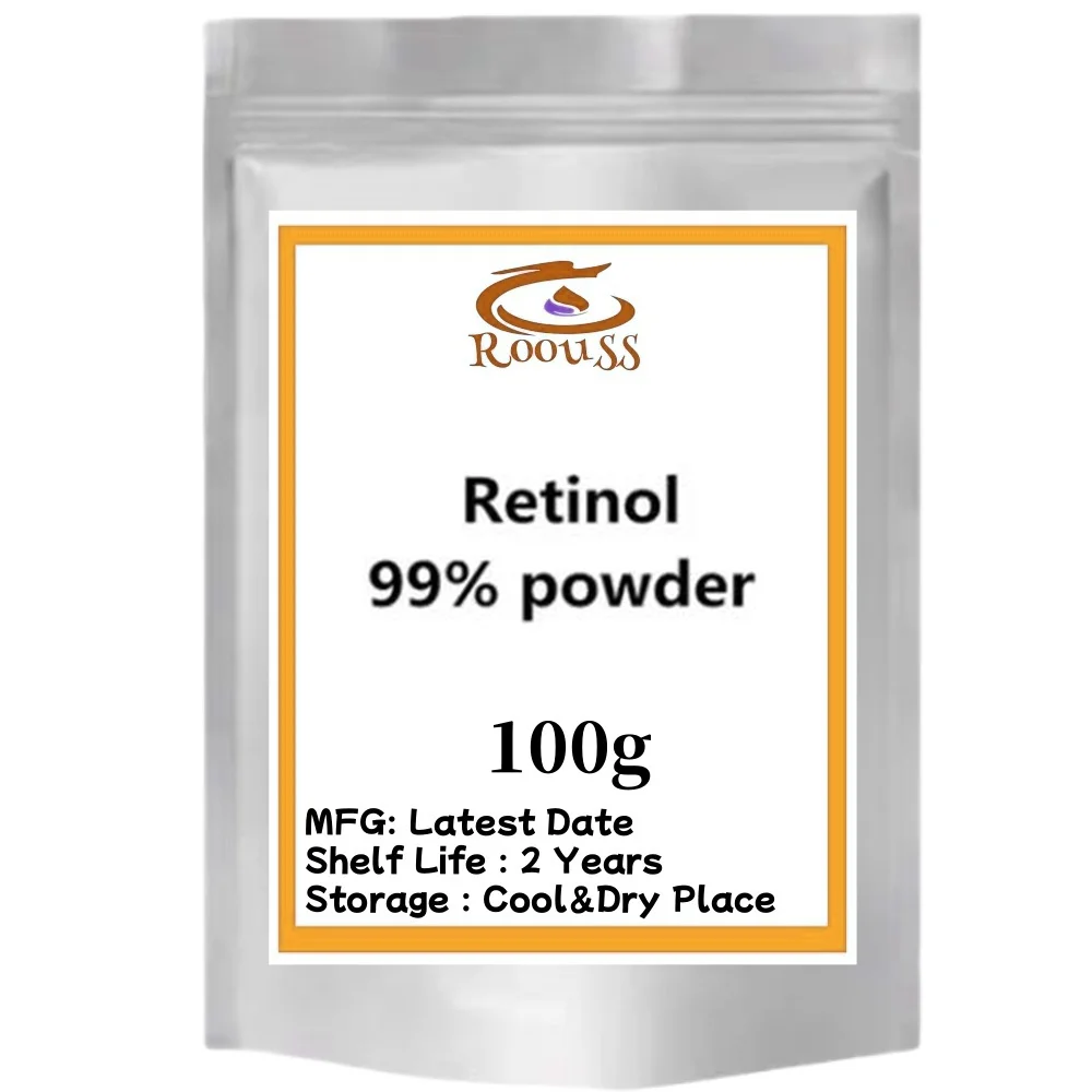 Hot sale retinol acetate powder pure cosmetic grade Raw Material free shipping