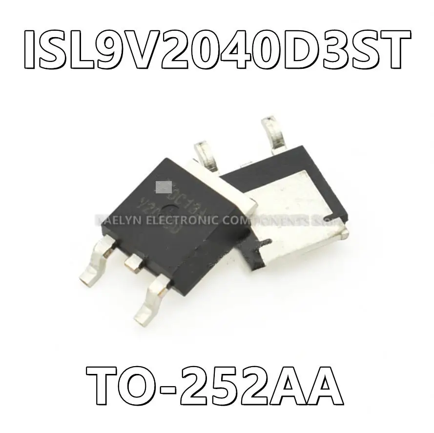 10Pcs/lot ISL9V2040D3ST ISL9V2040 V2040D IGBT 430 V 10 A 130 W Surface Mount TO-252AA