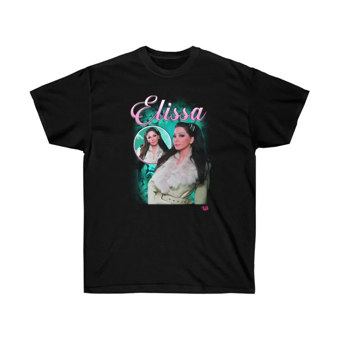 Elissa Arabic Singer Lebanese Middle East T-Shirt I Lebanese Singer Elissa Middle Eastern Pop