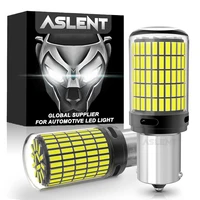 2 uds 4014 150SMD 1156 BA15S P21W BAU15S PY21W 7440 7443 1157 BAY15D P21/5W 3157 bombillas LED CanBus luz de señal de giro inverso de freno