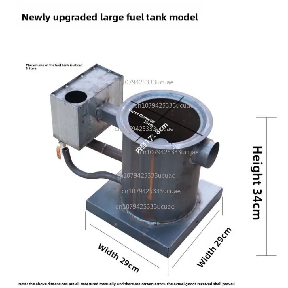 New waste oil heating vegetable greenhouse repair plant heating furnace outdoor heating furnace