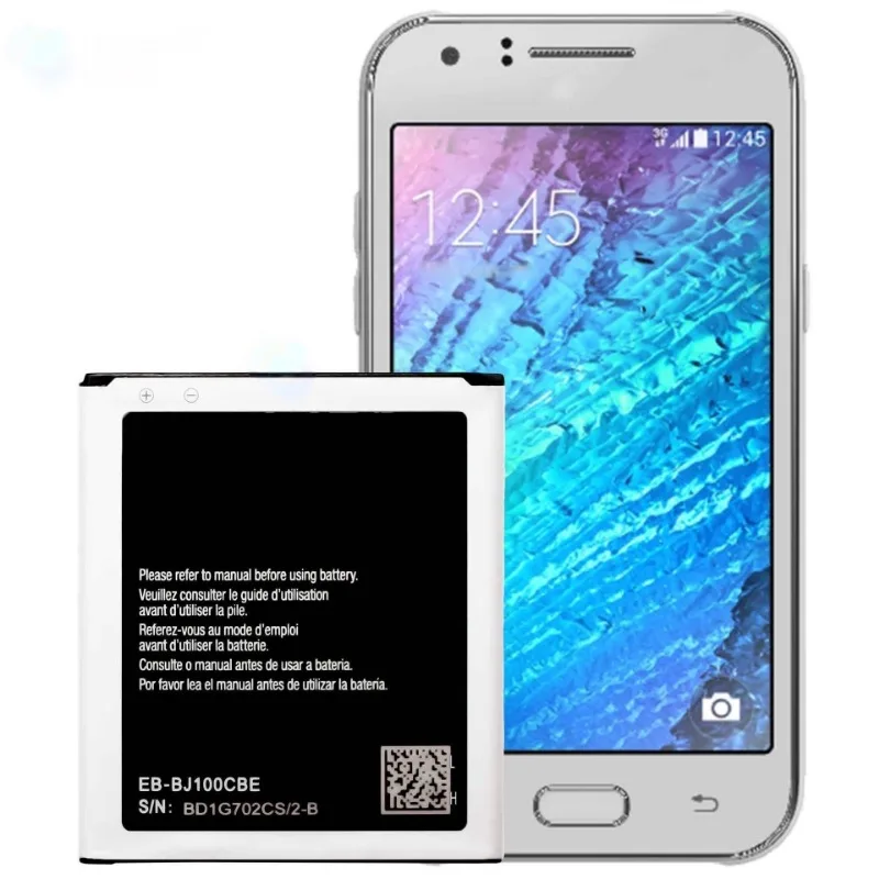 Batería de teléfono de 3,85 V y 1850mAhEB-BJ100CBE EB-BJ100BBE para Samsung Galaxy J1 j100 J100F/D J100FN J100H J100M nueva alta calidad