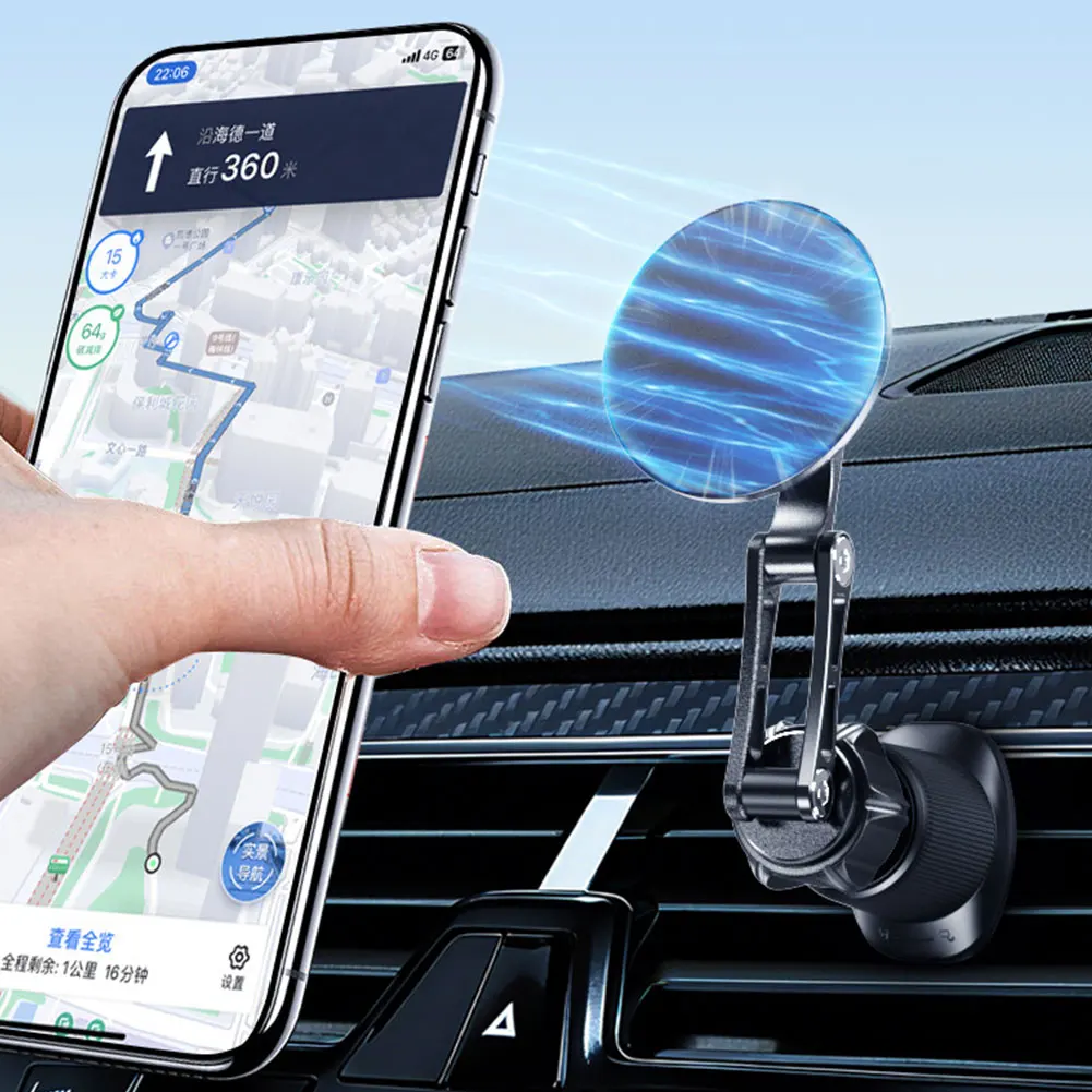Für MagSafe Autohalterung Zubehör Universelle Magnetische Auto-Handyhalterung Teile Geeignet für 17mm Kugelkopf-Basis Magnethalterungen – Detail 10