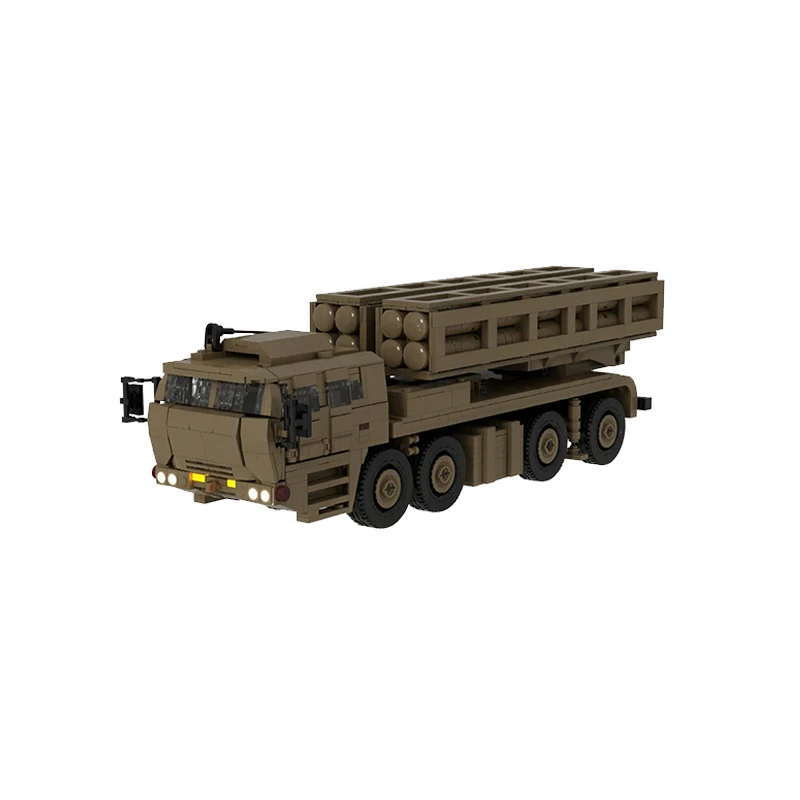 QWERT PHL‑191 Long‑Range Rocket Launcher Model MOC Building Bricks War Equipment Modular Technology Gifts Holiday Assemble Toys